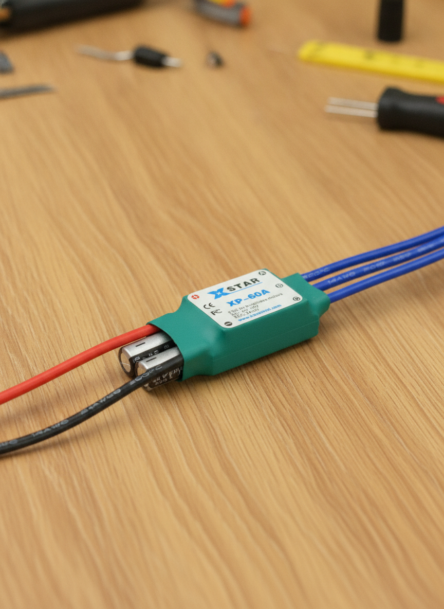 Миниатюра Регулятор оборотов XQcontrol XP - 60 A для авиамоделей 1