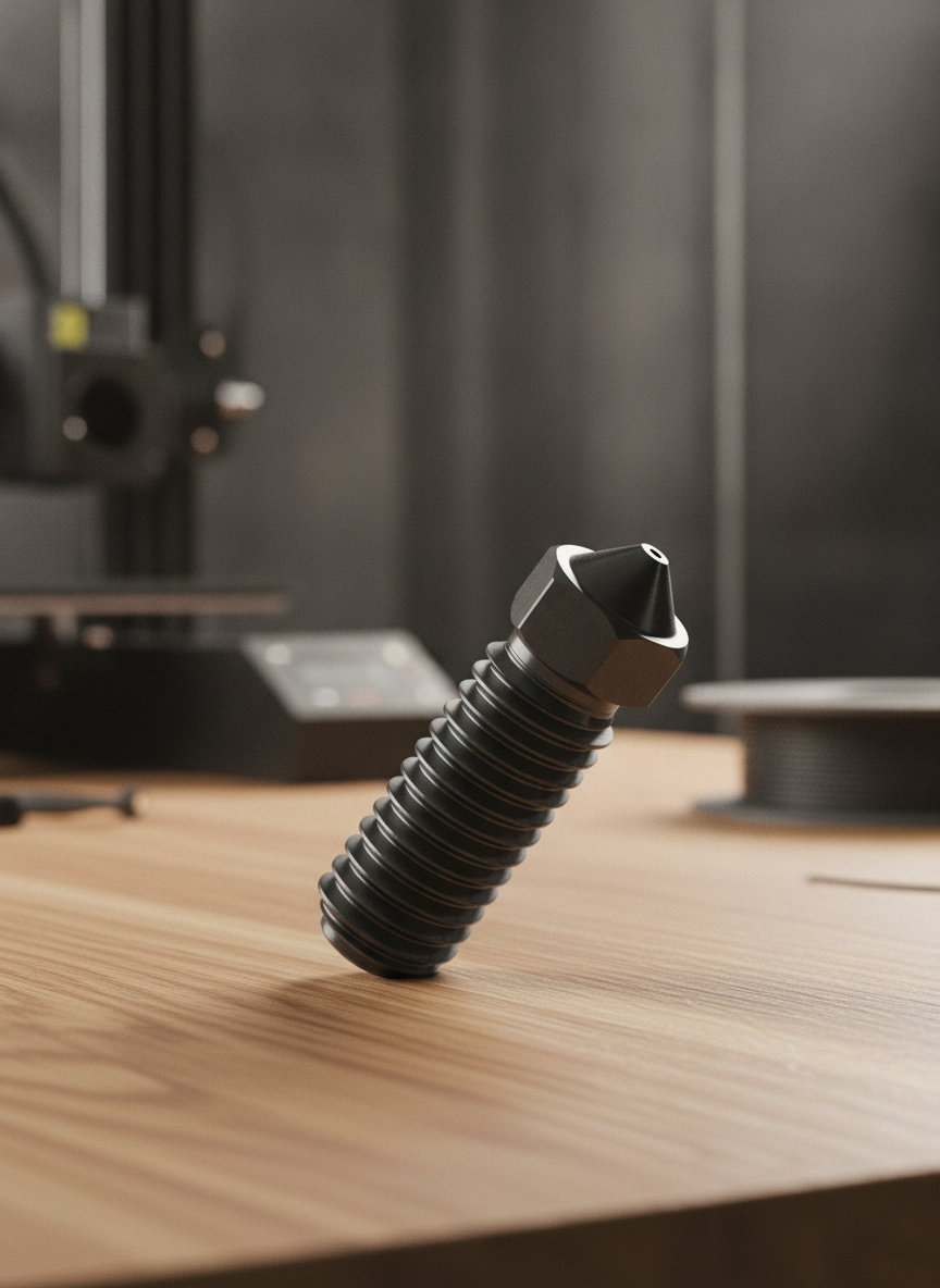 Миниатюра Сопло Anycubic Kobra 3 из закаленной стали для 3D-принтера 1