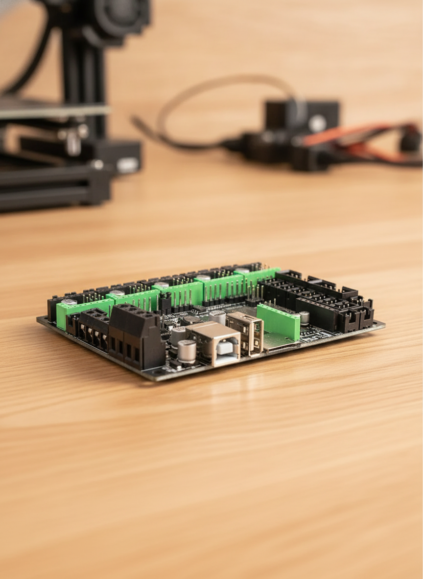 Миниатюра Плата управления MKS Robin Nano V3.1 для 3D-принтеров 1