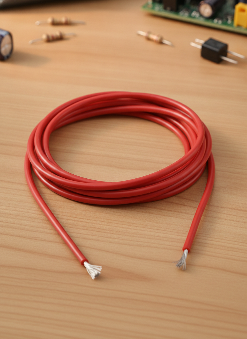 Миниатюра Кабель 14AWG 707/0.06 OD3.4MM красный от Rake 1