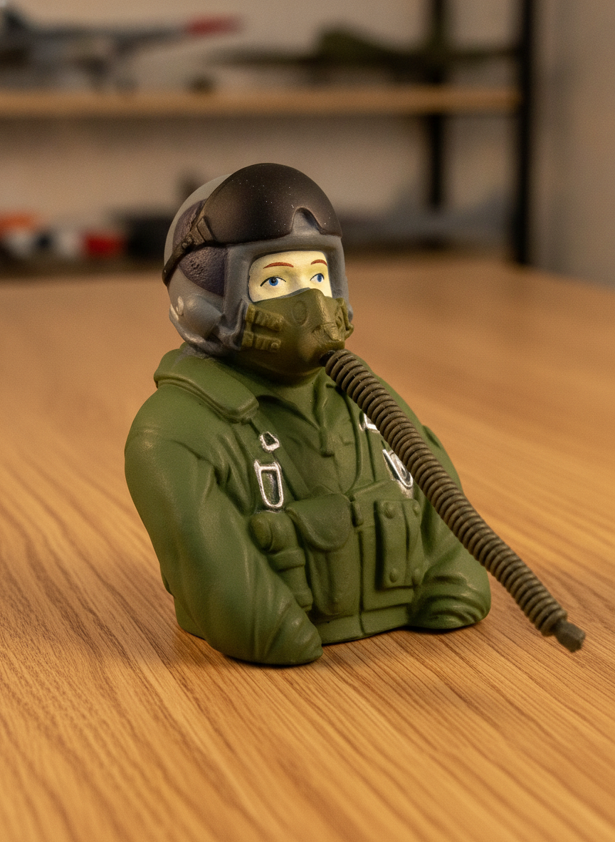 Миниатюра Фигура пилота для RC моделей 1/6, Haoye 1