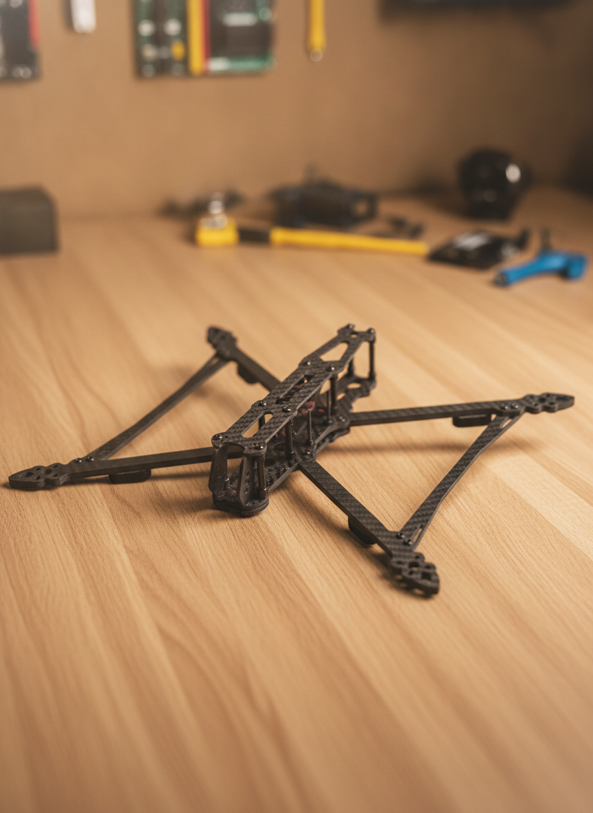 Миниатюра Рама FPV квадрокоптера Mark4 10" 1