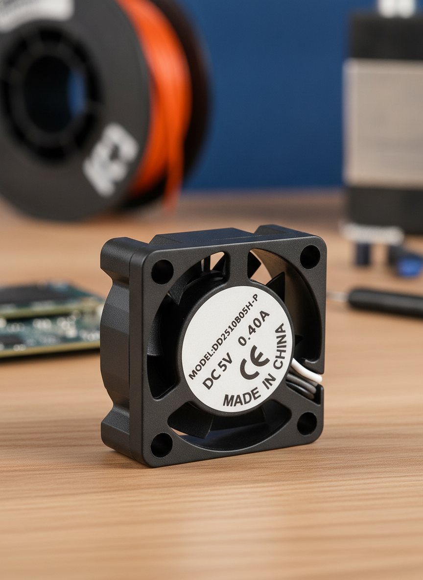 Миниатюра Вентилятор 25x25x10мм 5V 0.5A для Bambu Lab X1 1