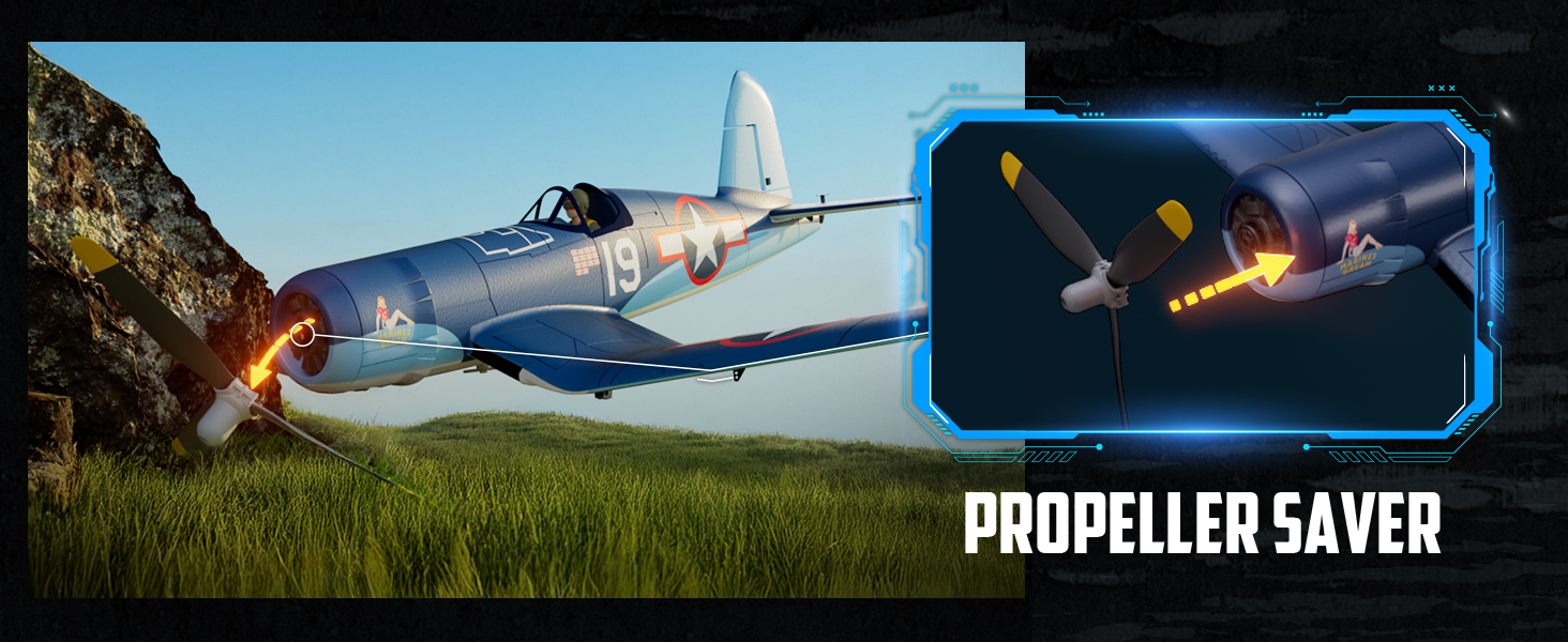 Миниатюра Самолет Volantex 768-3 Corsair F4U RTF 8