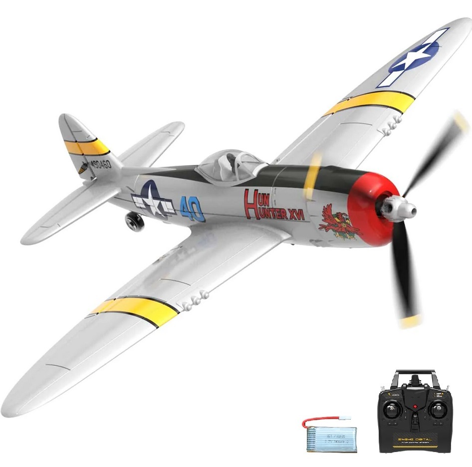 Миниатюра RC самолет VOLANTEXRC P47 Thunderbolt с гироскопом Xpilot для начинающих 761-16 3