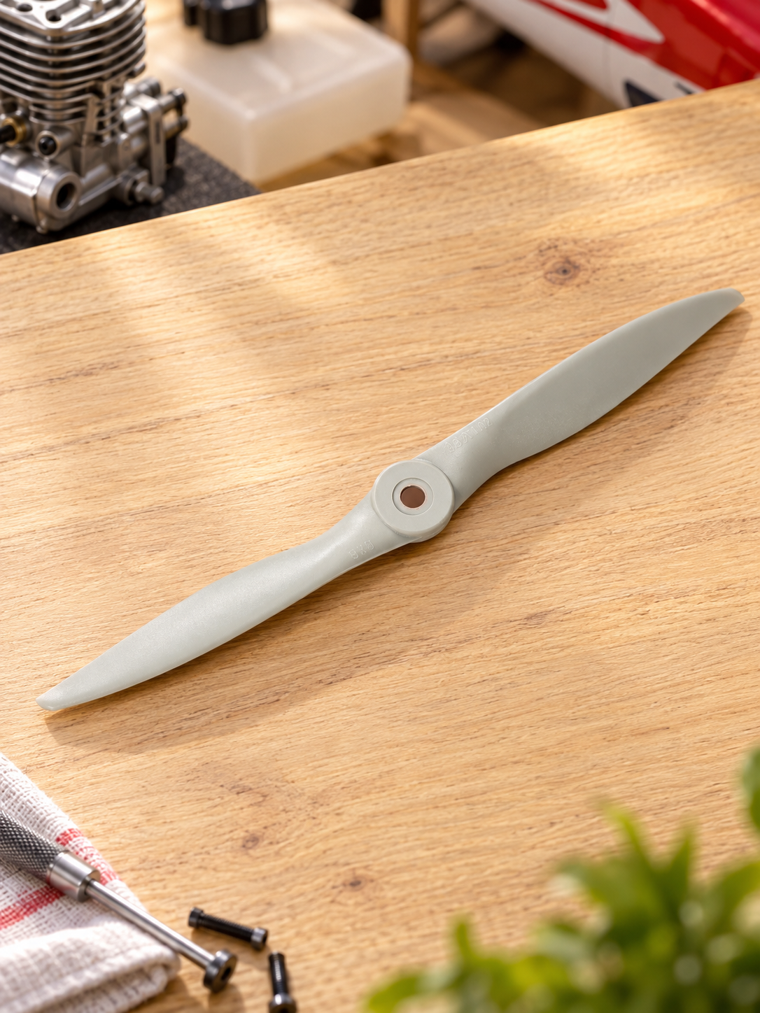 Миниатюра Пропеллер Gemfan Glass Fiber Nylon серый 1060 (2 штуки) ДВС 1