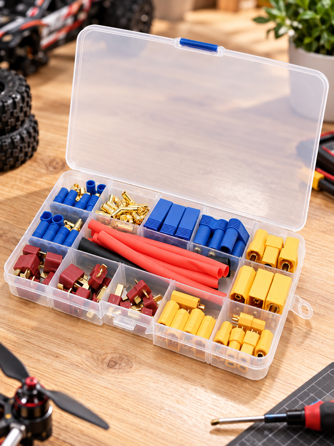 Миниатюра Набор разъемов для РС моделей (T-Plug, EC3, EC5, XT60, XT90) 1