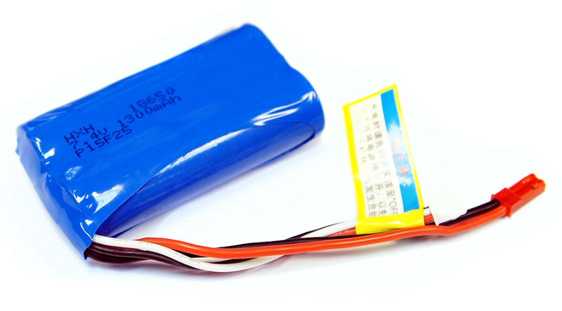 Миниатюра Аккумулятор HQ 7.4V 1300мАч HQ-F0443 HQ-F0443 2