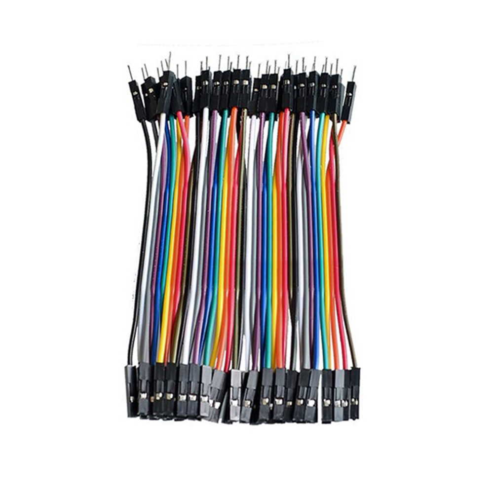 Миниатюра Провода-перемычки DuPont для радиоконструктора "папа-мама" 10 см, 40 шт 1